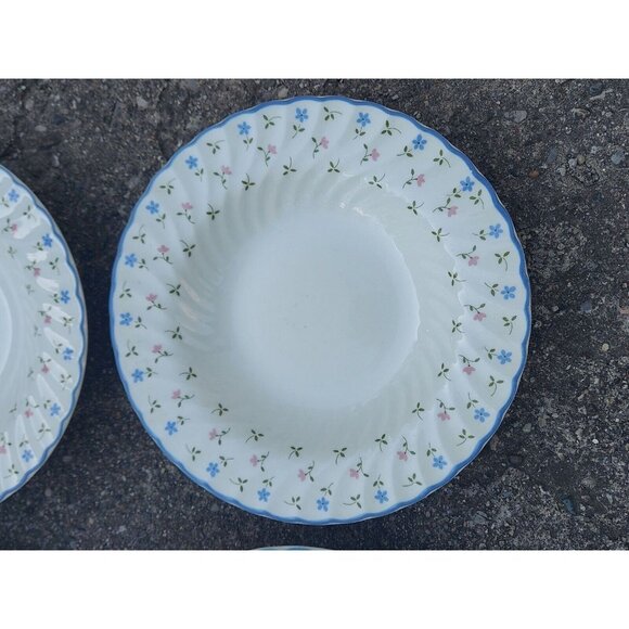 4 Johnson Bros Melody 8 3/4" Rimmed Soup Bowls - Picture 2 of 3